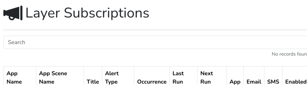 Mavtrek screenshot for My Settings